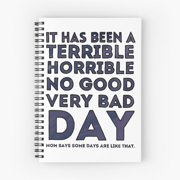 Item preview, Terrible Horrible No Good Very Bad Day designed and sold by librarian-ish.