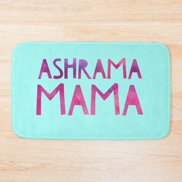 Item preview, Ashrama Mama, Yoga, Yogini, Yoga Teacher,  yoga slogan sticker pack, yoga quote sticker pack, yoga pose sticker pack, yoga sticker pack designed and sold by HomeConscious.