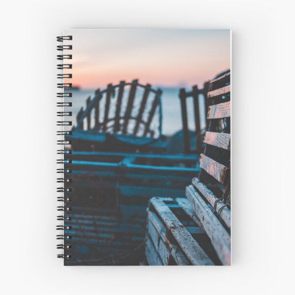 Item preview, Lobster pot trap in the sunset in newfoundland designed and sold by erikallen920.