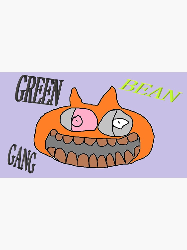 "GREEN BEAN GANG" Sticker for Sale by peepeeboysquad Redbubble