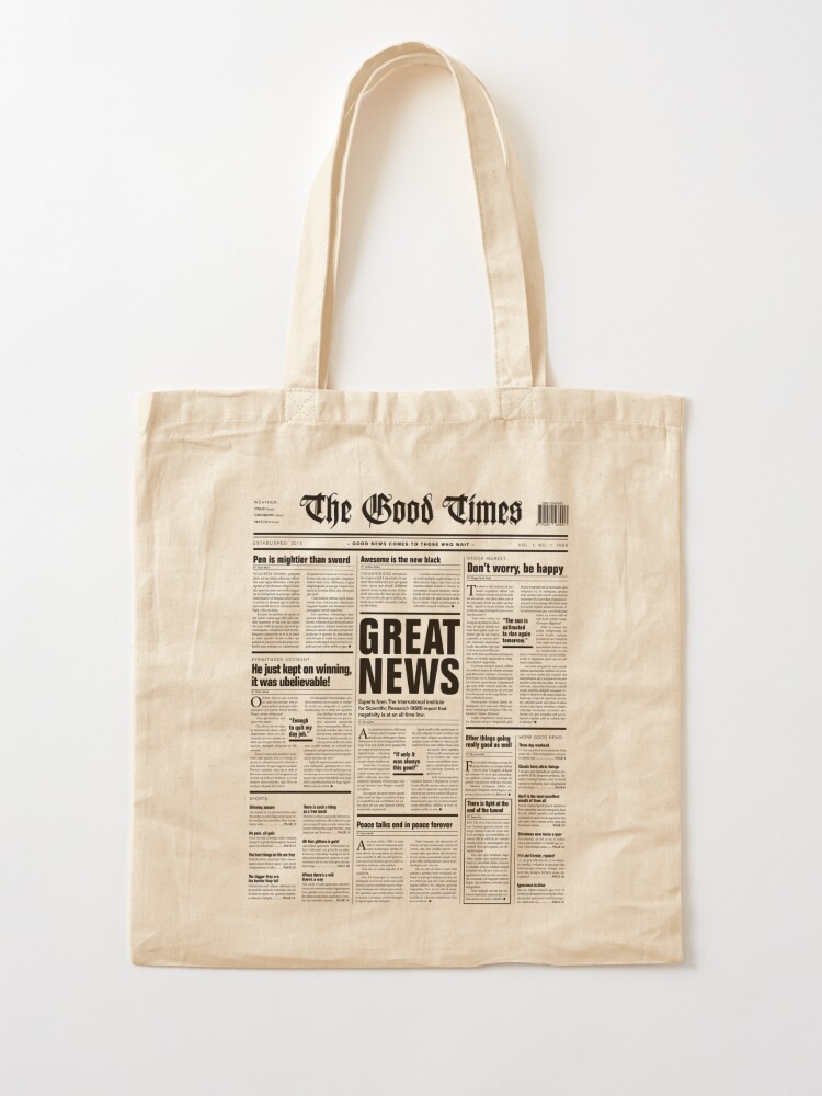 Paper Company Newspaper Bag