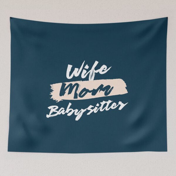 Item preview, Cute Wife Mom Babysitter Gift Idea designed and sold by betternotes.