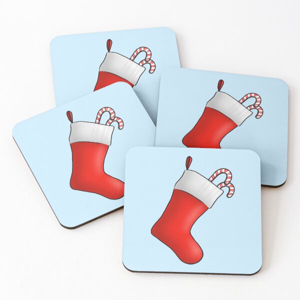 Item preview, Christmas stocking W/ candy canes designed and sold by Melville-Magic.