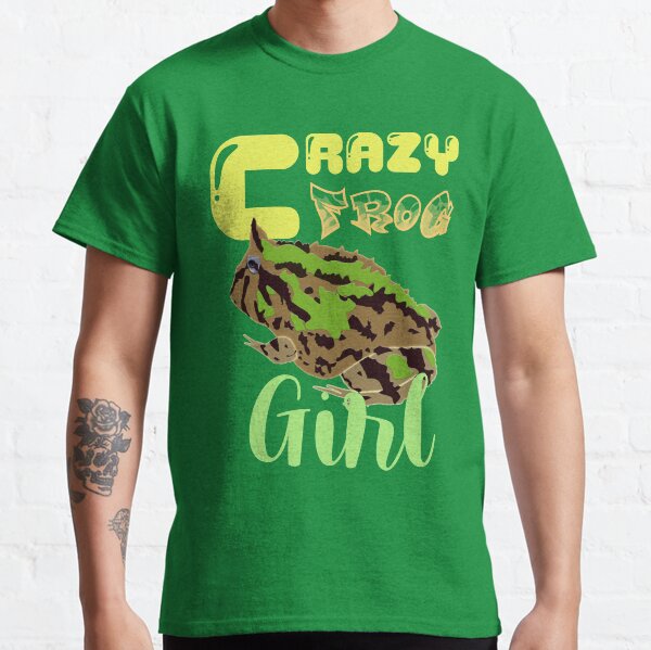 Item preview, Horned Frog Crazy Frog Girl Terrarium Toad Keeper Terrarist Ceratophrys Chaco Mice Amphibian Anura Beautiful Gift designed and sold by TheAplus.