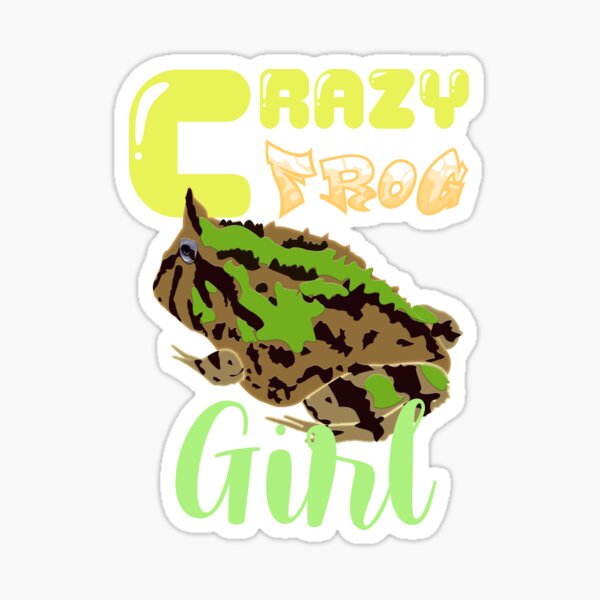 Item preview, Horned Frog Crazy Frog Girl Terrarium Toad Keeper Terrarist Ceratophrys Chaco Mice Amphibian Anura Beautiful Gift designed and sold by TheAplus.
