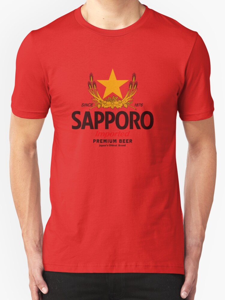 sapporo beer shirt