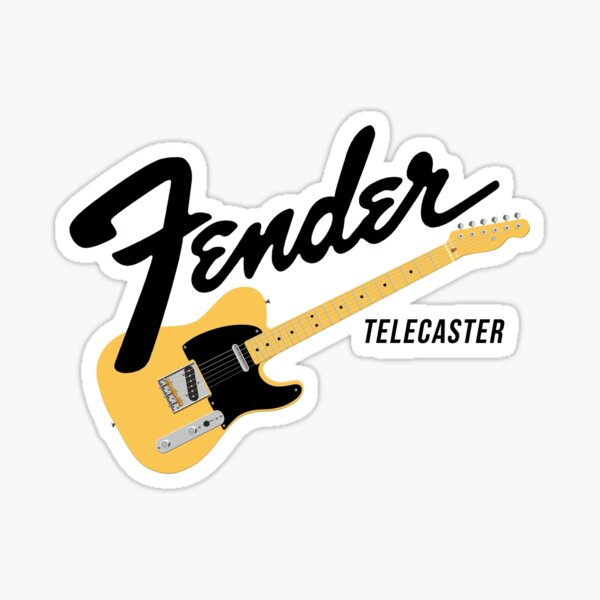 Fender Guitars Stickers Redbubble