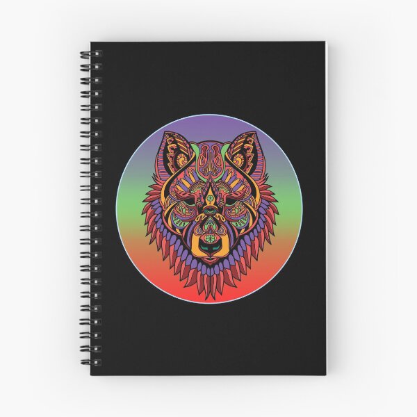 Item preview, Just a Girl Who Loves Wolves Mandala no text designed and sold by Coder-T.