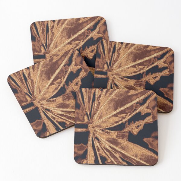 Item preview, Elegant lupine leaf - copper designed and sold by SulkaCreative.