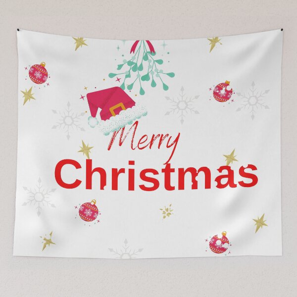 Item preview, Merry Christmas with decorations artwork designed and sold by Vero De.