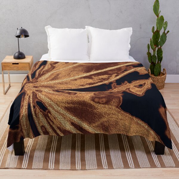 Item preview, Elegant lupine leaf - copper designed and sold by SulkaCreative.