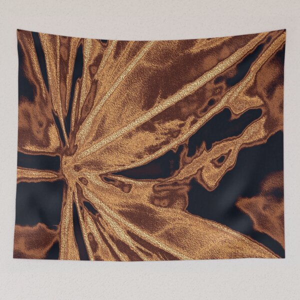 Item preview, Elegant lupine leaf - copper designed and sold by SulkaCreative.