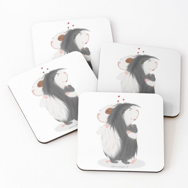 Item preview, Guinea pig hug designed and sold by mondesign26.