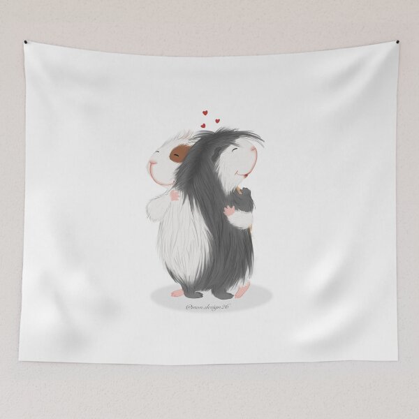 Item preview, Guinea pig hug designed and sold by mondesign26.