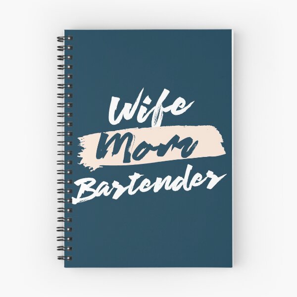 Item preview, Cute Wife Mom Bartender Gift Idea designed and sold by betternotes.