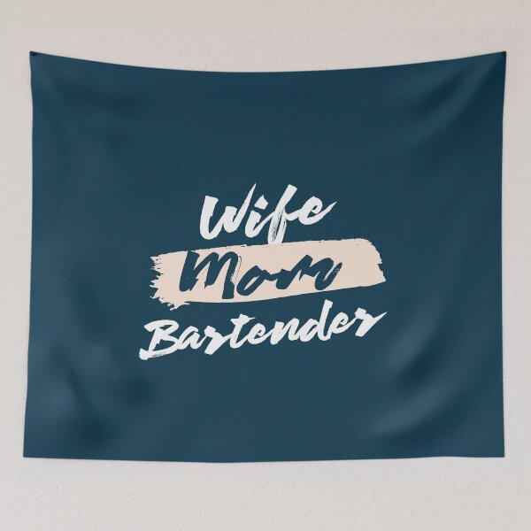 Item preview, Cute Wife Mom Bartender Gift Idea designed and sold by betternotes.