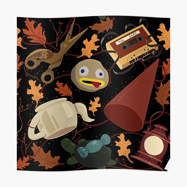 Sur le motif Garden Wall ™ Poster
