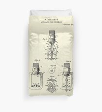 Automatic Fire sprinkler-1888 Duvet Cover