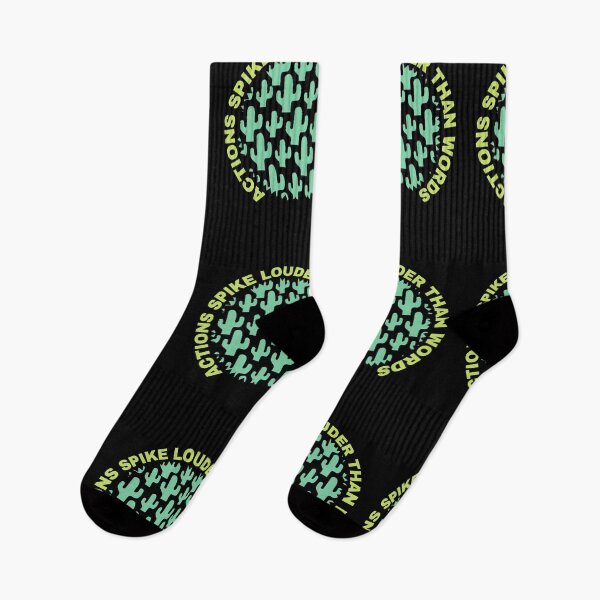 Item preview, Actions Spike Louder Than Words Cactus Speak Pun Cacti Lover designed and sold by trendo.