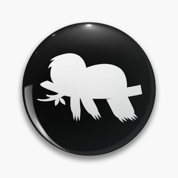 Item preview, Sloth Chilling on Tree White Silhouette designed and sold by samshirts.