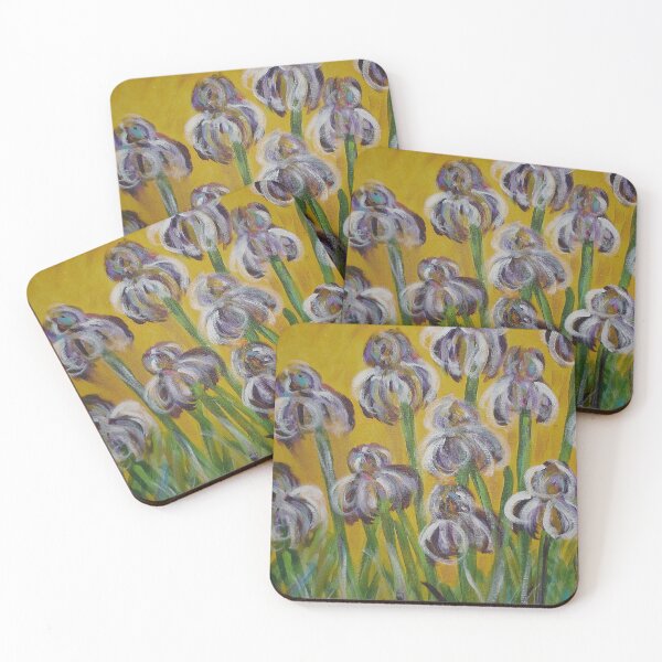 Item preview, Iris in Yellow designed and sold by amyredfordart.