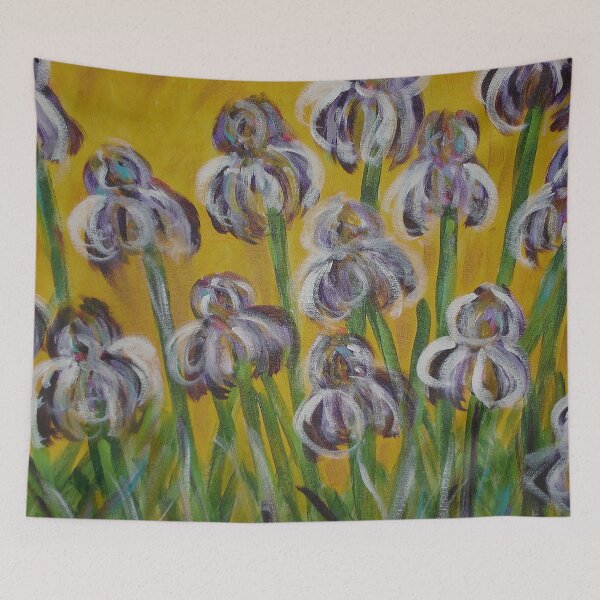 Item preview, Iris in Yellow designed and sold by amyredfordart.