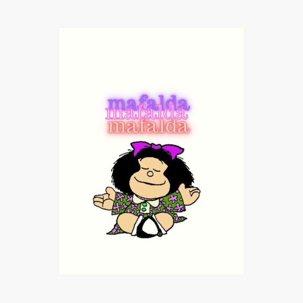 Mafalda Mafalda Mafalda Lámina artística