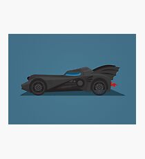 Bat Mobile 1990s Tim Burton Photographic Print