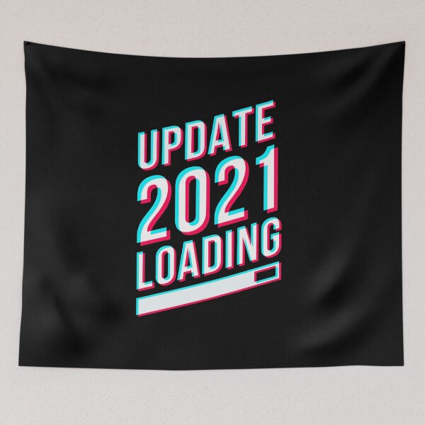 Item preview, Update 2021 Loading - 2020 is outdated glitch effect 3d designed and sold by hendeJens.