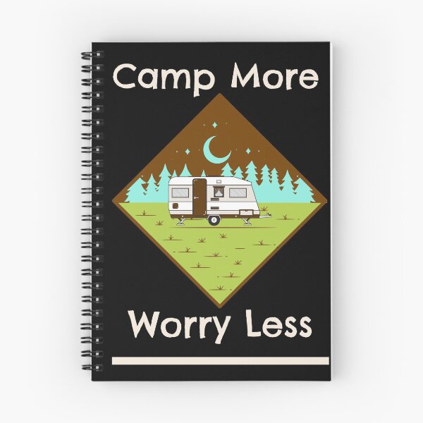 Item preview, Camp More, Worry Less designed and sold by Zurickdesigns.
