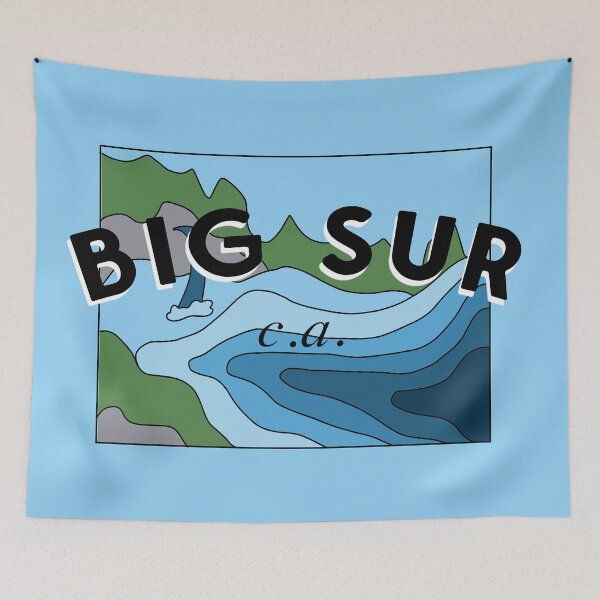 Item preview, Big Sur - California Sign designed and sold by willuigi.