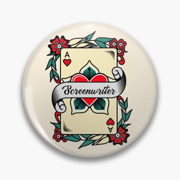 Item preview, Screenwriter With An Ace Of Hearts Graphic designed and sold by MixedGears.