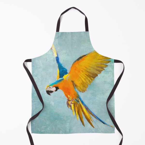 Item preview, Macaw parrot in watercolors designed and sold by Nicole Bleck.