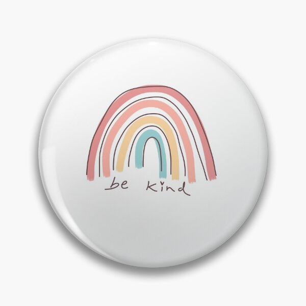 Item preview, be kind rainbow sticker designed and sold by lifewithrads.