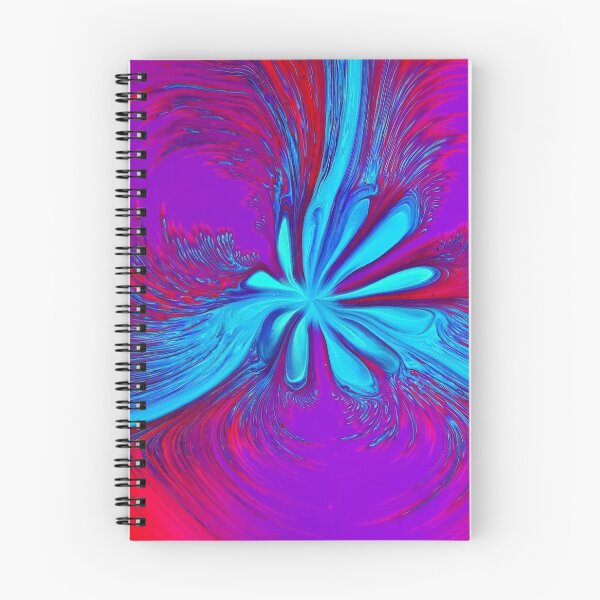 Artikelvorschau, Blaue, lila, rote, abstrakte expressionistische Farbe entworfen und verkauft von jkulling.