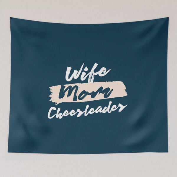 Item preview, Cute Wife Mom Cheerleader Gift Idea designed and sold by betternotes.
