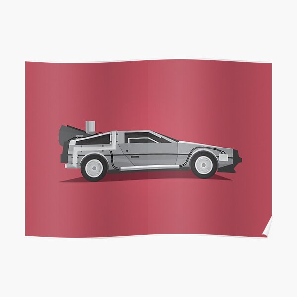 Delorean Poster