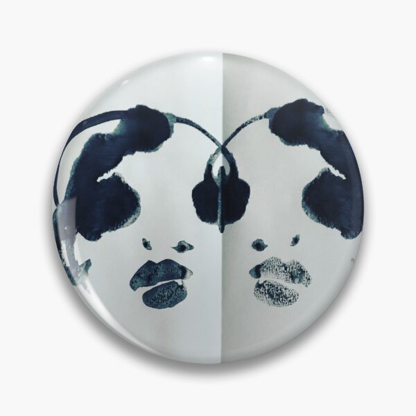 "Talking Heads" Pin for Sale by cirruslee Redbubble