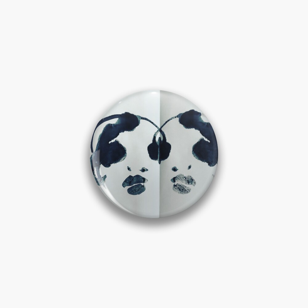 "Talking Heads" Pin for Sale by cirruslee Redbubble