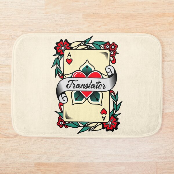 Item preview, Translator With An Ace Of Hearts Graphic designed and sold by MixedGears.