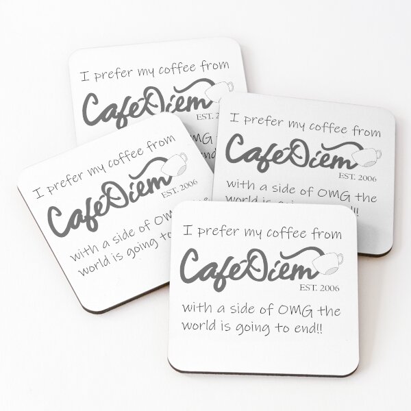 Item preview, Café Diem Coffee OMG designed and sold by PirateOwl.