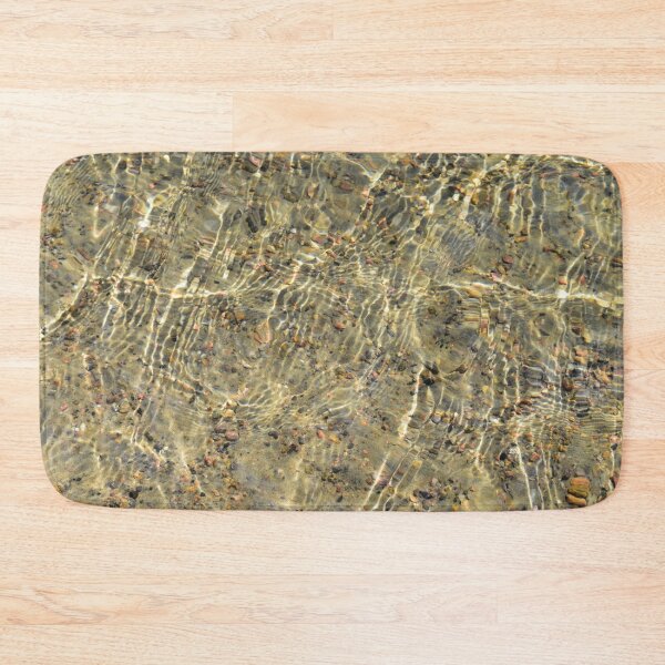 Item preview, Shallow pebbles in water designed and sold by GrannysGarage.
