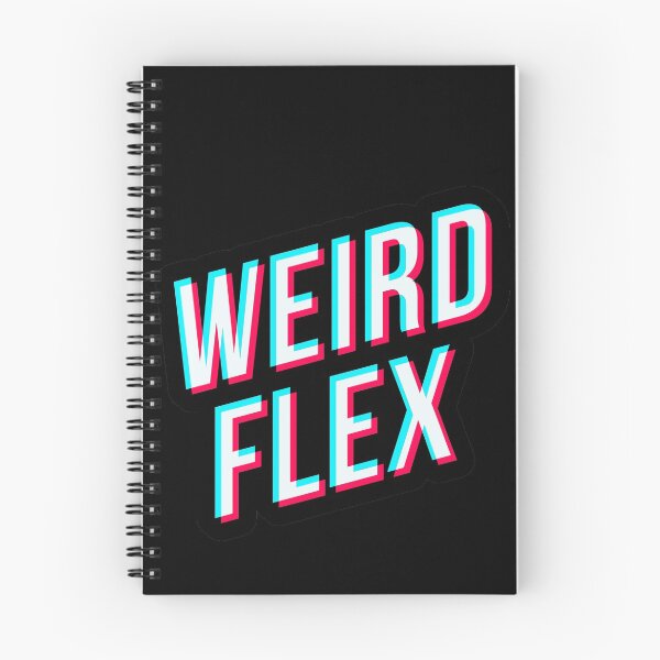 Item preview, weird flex bro Meme Sticker Design glitch effect 3d Tik tok Style designed and sold by hendeJens.