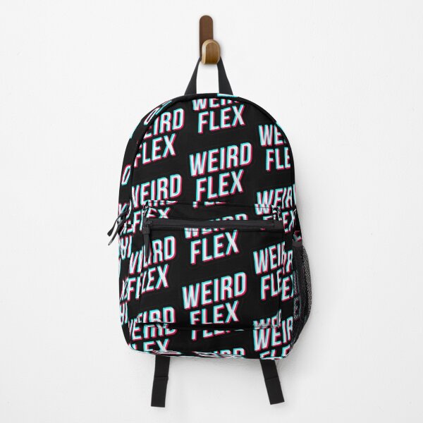 Item preview, weird flex bro Meme Sticker Design glitch effect 3d Tik tok Style designed and sold by hendeJens.