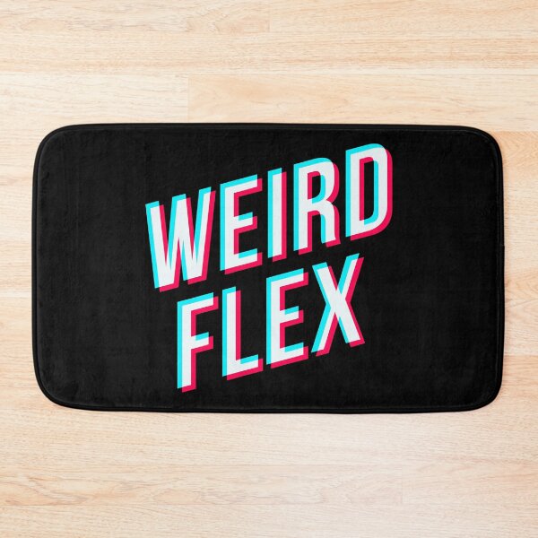 Item preview, weird flex bro Meme Sticker Design glitch effect 3d Tik tok Style designed and sold by hendeJens.