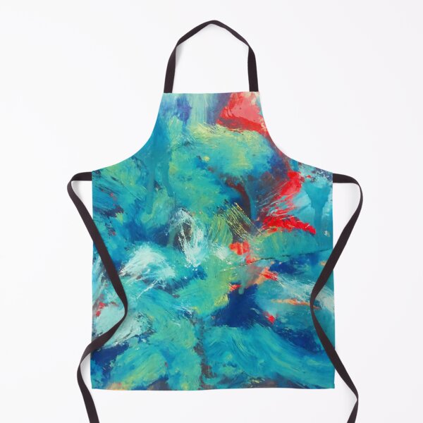 Item preview, Abstract blotchy painting designed and sold by jkulling.
