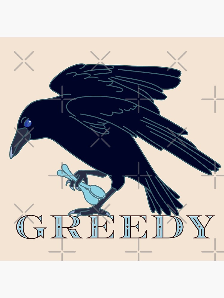 Rude Raven Art Prints for Sale | Redbubble