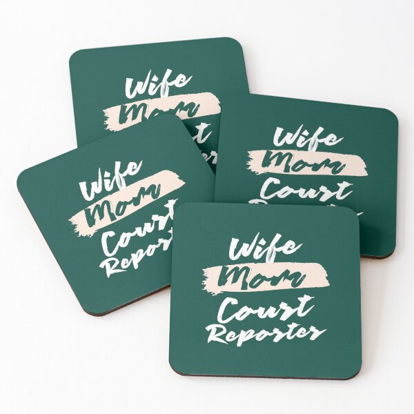 Item preview, Cute Wife Mom Court Reporter Gift Idea designed and sold by betternotes.