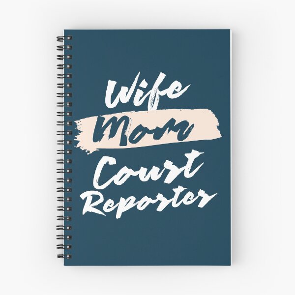 Item preview, Cute Wife Mom Court Reporter Gift Idea designed and sold by betternotes.