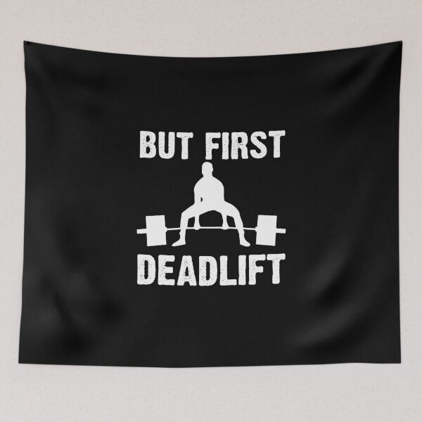 Item preview, But First Deadlift Gift Powerlifting Strongman designed and sold by Nessshirts.